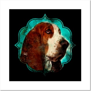 Basset Hound Posters and Art